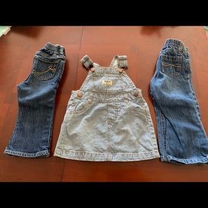 18m Denim 3pc Lot